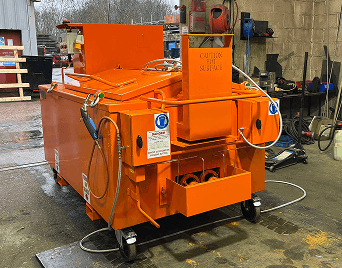 Hot melt boiler